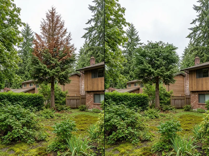 Prune or Remove? Deciding on a Tall Douglas-Fir Beside the House