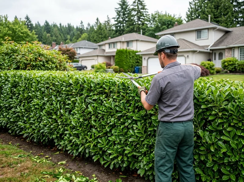 Cedar & Laurel Hedge Trimming Surrey